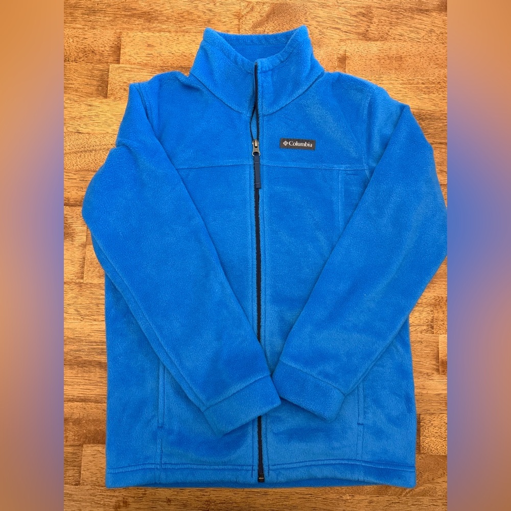 Columbia Boys Steen Mountain Fleece Jacket Size M (10/12)